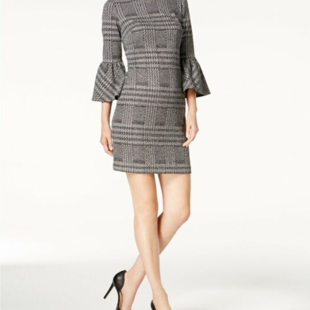 CK bell sleeve dress